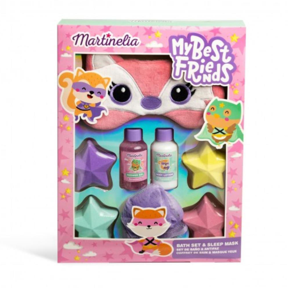 Martinelia Kids Bath Set with Sleep Mask